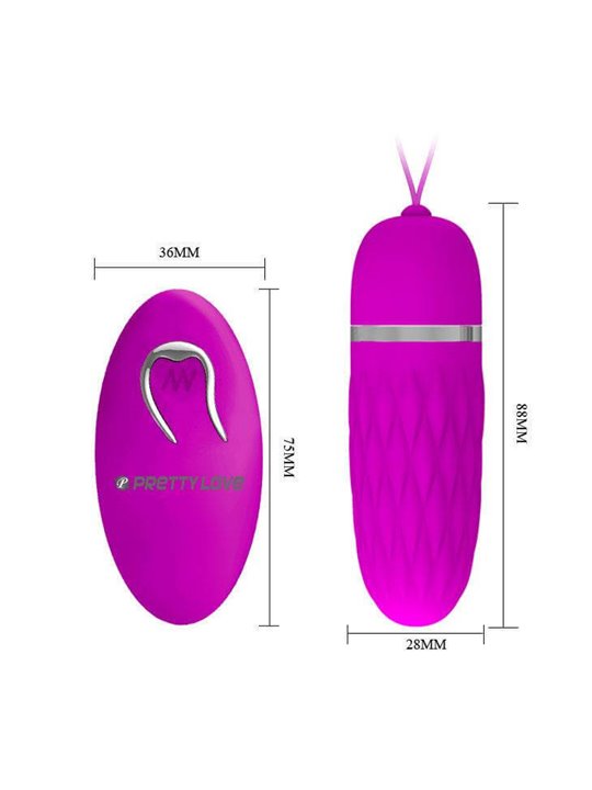 Pretty Love Flirtation - Vibrating Egg Dawn