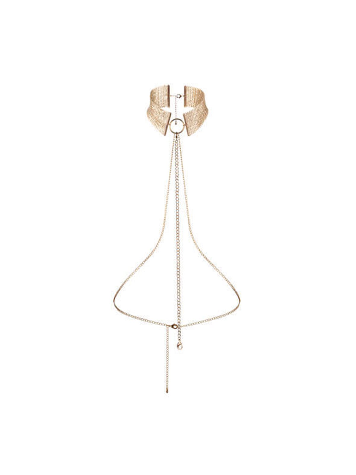 Bijoux - Désir Métallique Golden Metallic Necklace