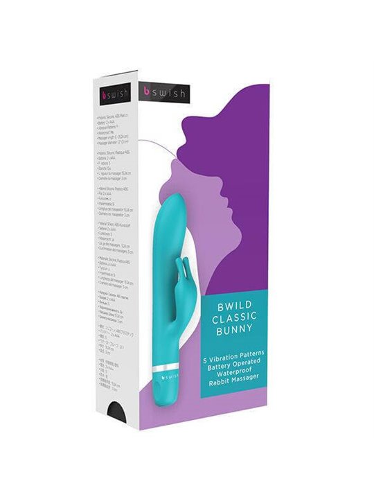 B Swish Bwild Classic Bunny - Vibratore Rabbit in Silicone Verde