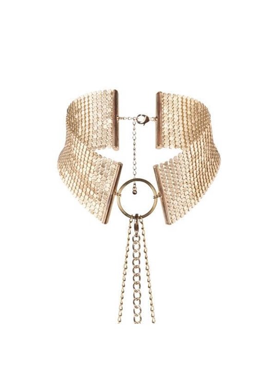 Bijoux - Désir Métallique Golden Metallic Necklace