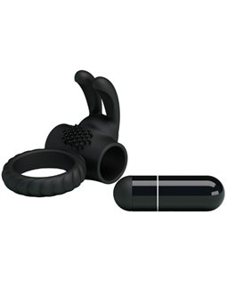 Pretty Love Eudora Vibrator Ring With Rabbit