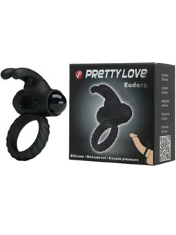 Pretty Love Eudora Vibrator Ring With Rabbit