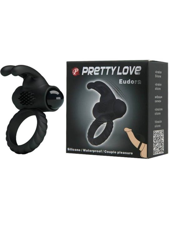 Pretty Love Eudora Vibrator Ring With Rabbit