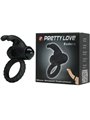 Pretty Love Eudora Vibrator Ring With Rabbit
