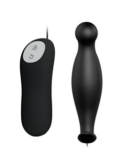 Pretty Love Bottom - Silicone Anal Plug Extra Stimulation 12 Speeds Remote Control