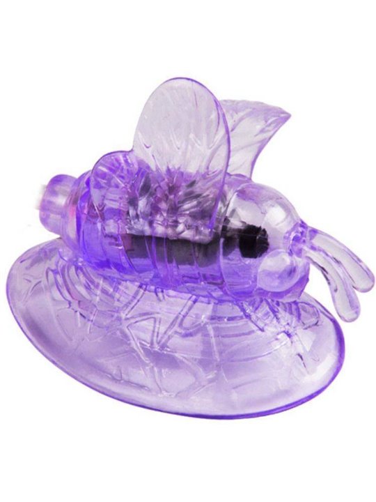 Baile - Lilac Clitoris Stimulation Vibrating Butterfly