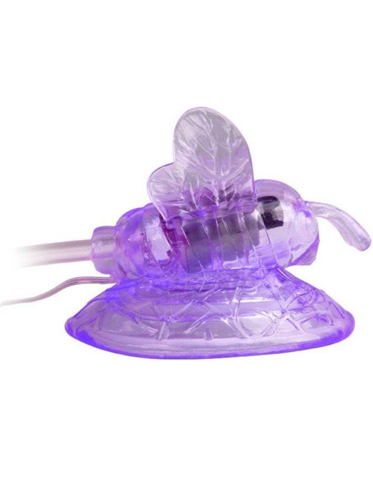 Baile - Lilac Clitoris Stimulation Vibrating Butterfly