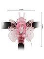 Baile - Harness with Multivespeed Vibrating Butterfly