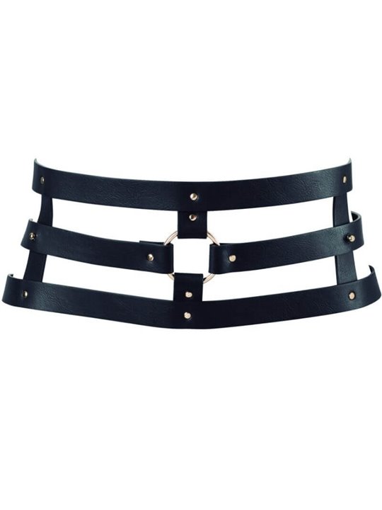 Bijoux - Indiscrets Maze Belt with Strap Black