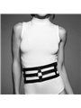 Bijoux Indiscrets Maze Wide Belt - Cintura in Pelle Vegana - Nero