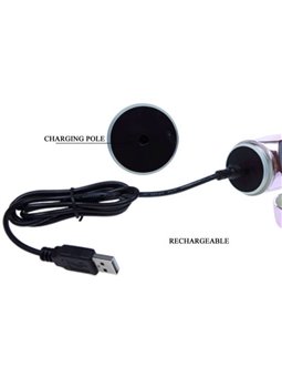 Baile Throbbing Butterfly - Vibratore con Rotazione e Stimolatore a Farfalla