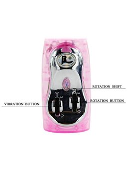 Baile Throbbing Rabbit - Vibratore con Rotazione e Stimolatore a Coniglio