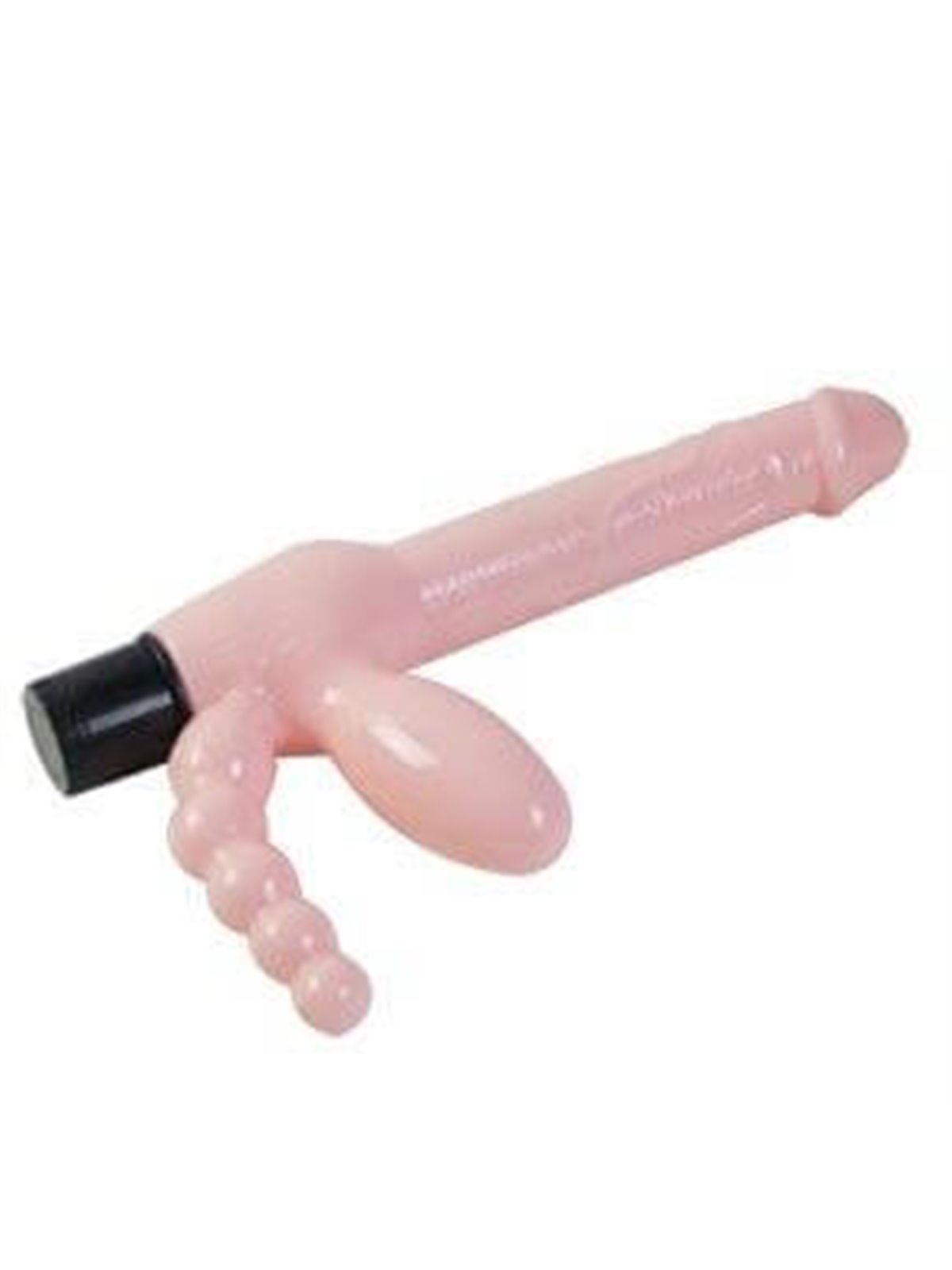 Baile Super Strapless - Dildo Strap-On Senza Imbracatura con Plug Anale e Vaginale