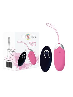 Intense Flippy II  Vibrating Egg with Remote Control Pink