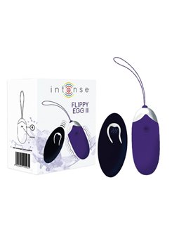 Intense Flippy II  Vibrating Egg With Remote Control Purple