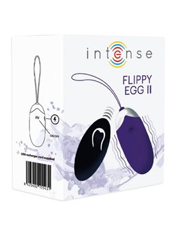 Intense Flippy II  Vibrating Egg with Remote Control Purple