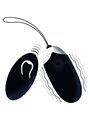 Intense Flippy II  Vibrating Egg With Remote Control Black