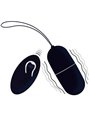 Intense Flippy i Vibrating Egg With Remote Control Black