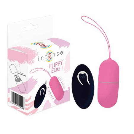 Intense Flippy i Vibrating Egg With Remote Control Pink