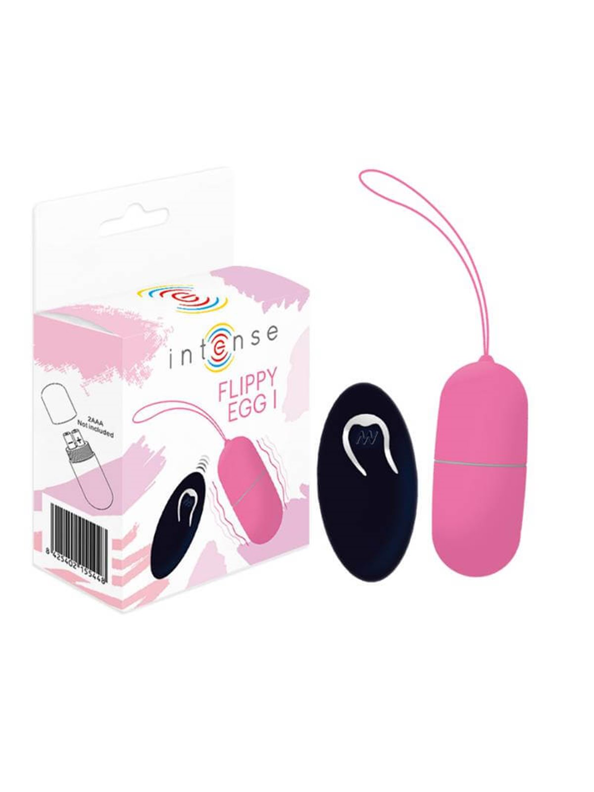 Intense Flippy i Vibrating Egg With Remote Control Pink