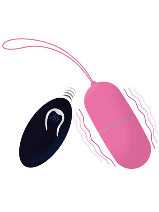 Intense Flippy i Vibrating Egg With Remote Control Pink