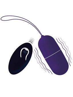 Intense Flippy i Vibrating Egg With Remote Control Purple