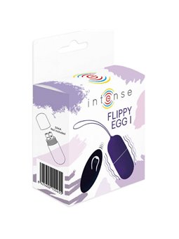 Intense Flippy i Vibrating Egg With Remote Control Purple