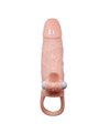 Brave Man Penis Cover with Clit and Anal Stimulation Flesh 16.5 CM