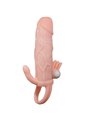 Baile Brave Man - Guaina Fallica con Plug Anale e Vibrazione 16,5 CM