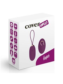 Coverme Lapi - Ovetto Vibrante in Silicone con Telecomando - Viola