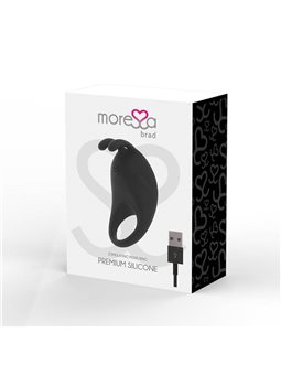 Moressa Brad Premium Silicone Rechargeable Black