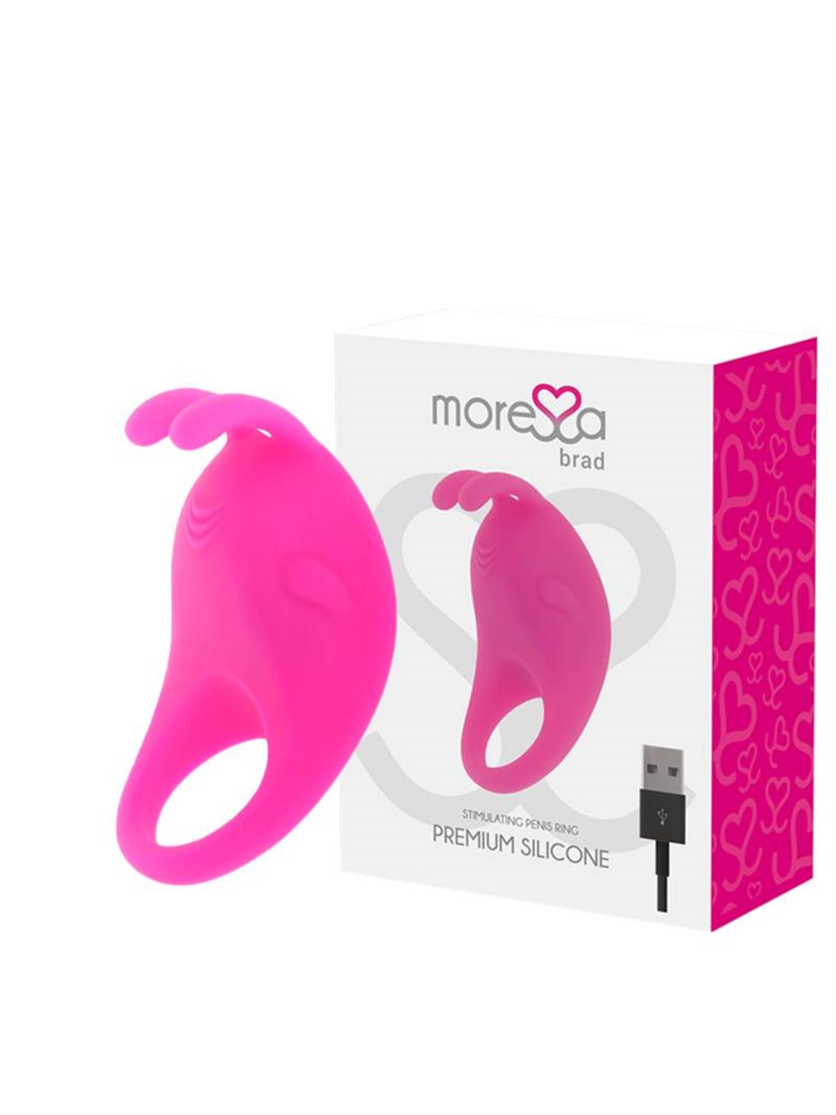 Moressa - Brad Premium Silicone Rechargeable Pink