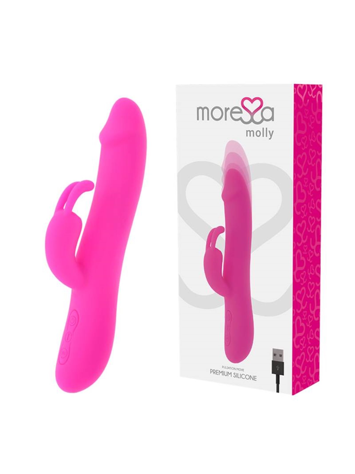 Moressa - Molly Premium Silicone Rechargeable