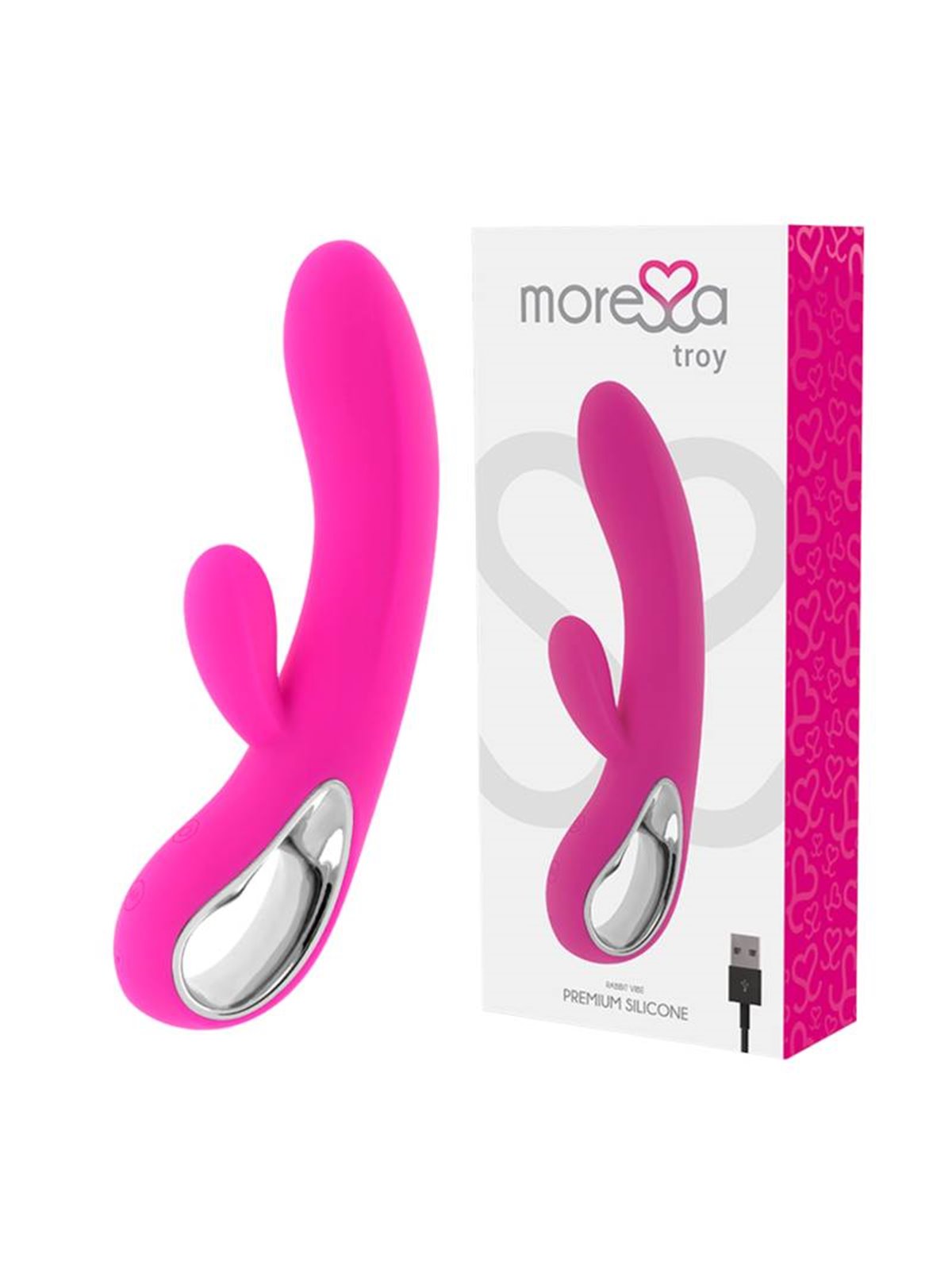 Moressa - Troy Premium Silicone Rechargeable