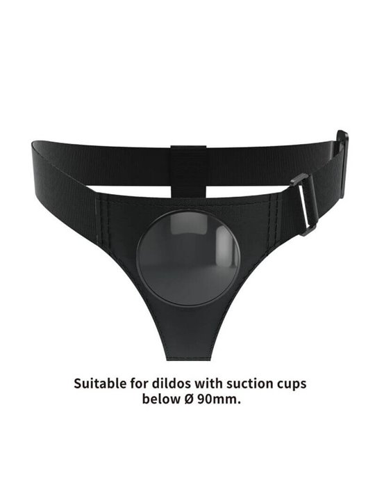 Pretty Love - Universal Harness Brief Black