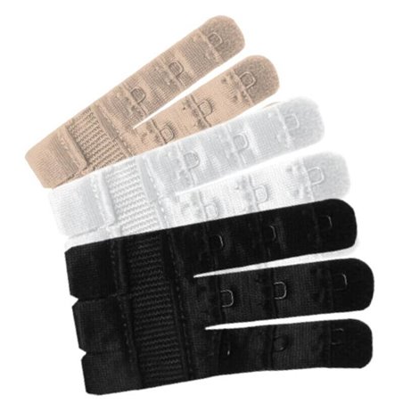 Bye-Bra Accesories - Flexible Contour Extenders 3 Hooks 3 Units