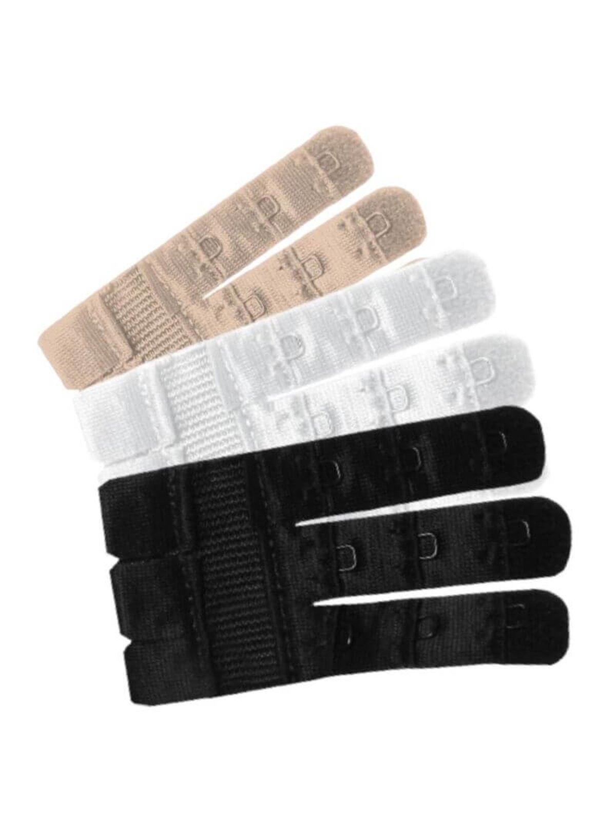 Bye-Bra Accesories - Flexible Contour Extenders 3 Hooks 3 Units