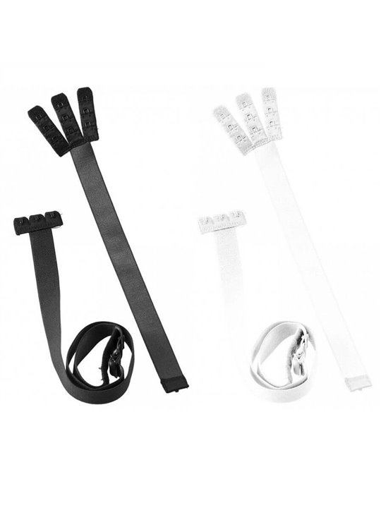 Bye-Bra - Prolunga Reggiseno a 3 Ganci per Scollo Posteriore - Set 2 Colori
