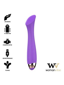 Womanvibe - Mandy K Point Silicone Rechargeable Vibrator