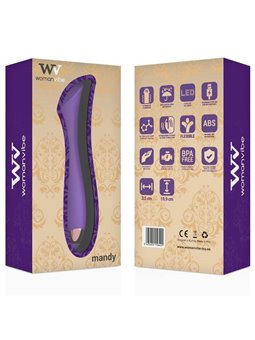 Womanvibe - Mandy "K" Point Silicone Rechargeable Vibrator