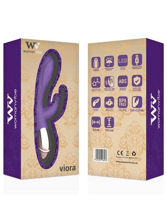 Womanvibe - Viora Silicone Rechargeable Vibrator