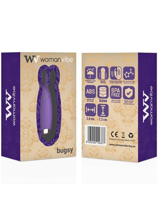 Womanvibe - Bugsy Silicone Rabbit Stimulator