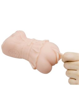Crazy Bull - Water Skin Vagina Masturbador with Vibrating Bullets