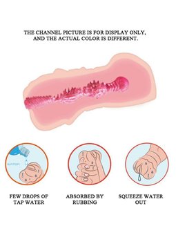 Crazy Bull - Water Skin Vagina Masturbador with Vibrating Bullets
