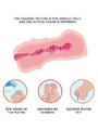 Crazy Bull Water Skin - Masturbatore Vagina Realistica Vibrante 14 CM