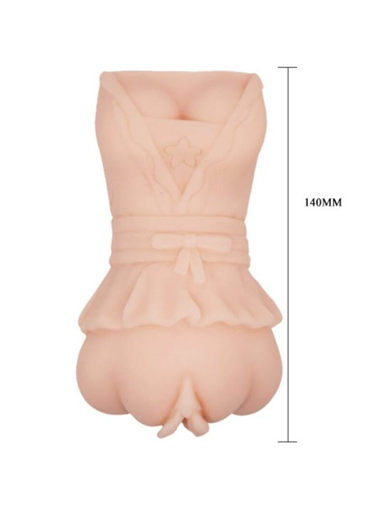 Crazy Bull Water Skin - Masturbatore Vagina Realistica Vibrante 14 CM