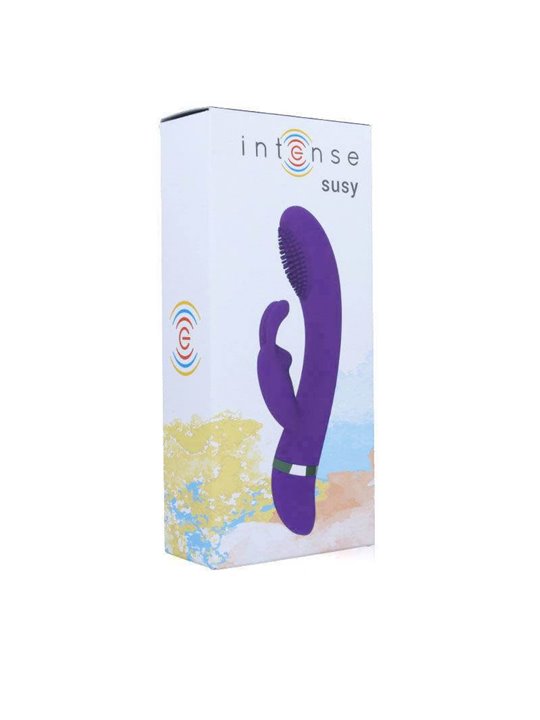 Intense - Susy Silicon Rabbit Lilac Oscillating Vibrator