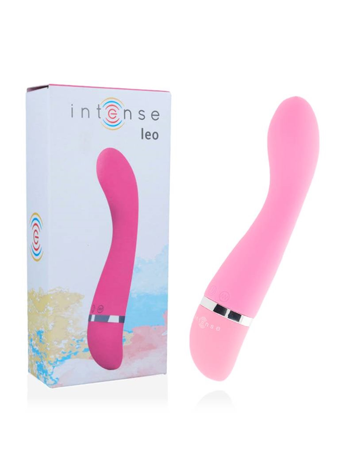 Intense - Leo Vibrator Pink Silicon Luxe