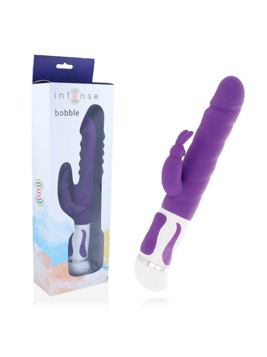 Intense - Bobble Vibrator Rotator Lilac Silicone