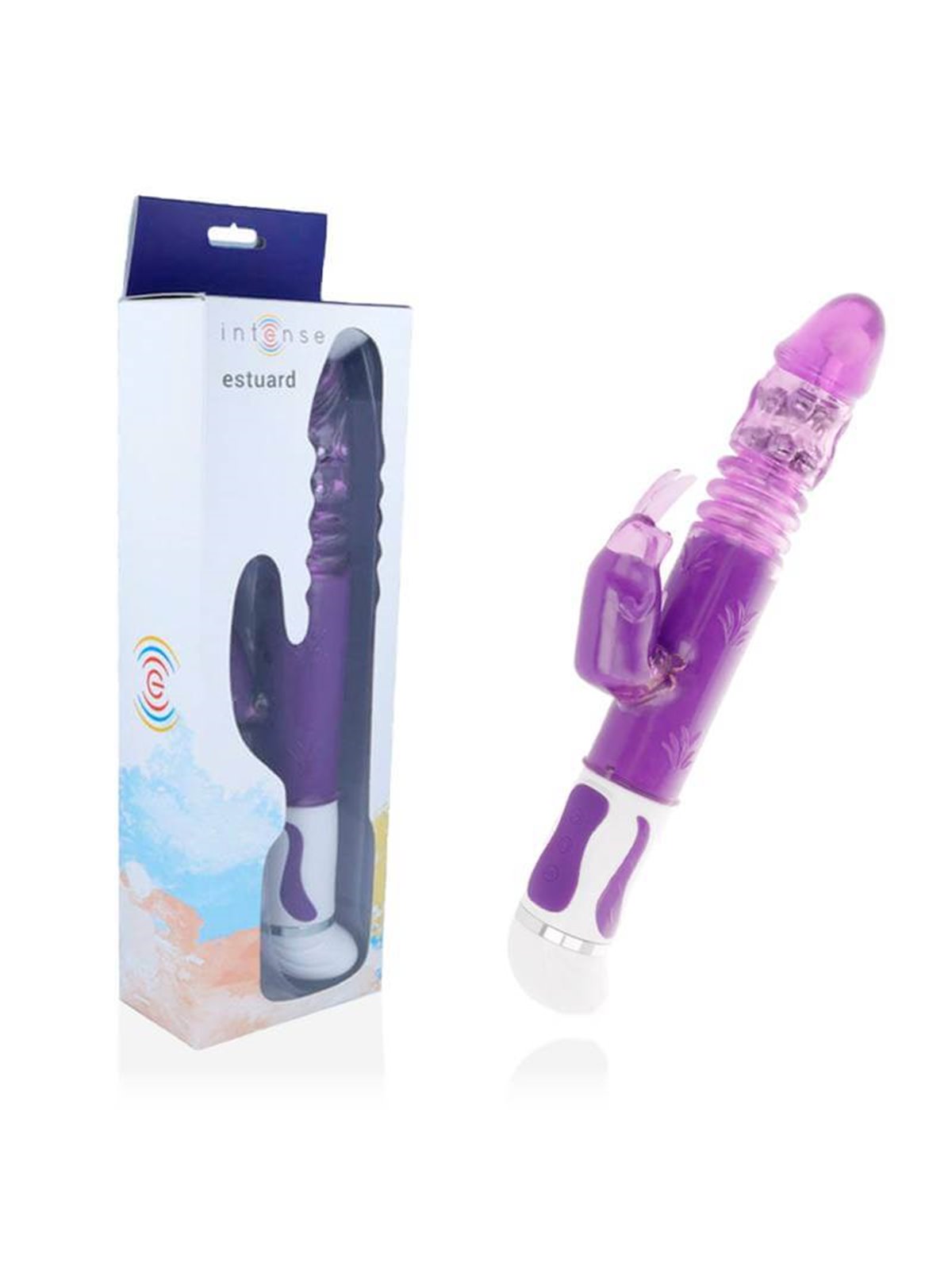Intense Estuard Vibrator Rabbit Purple